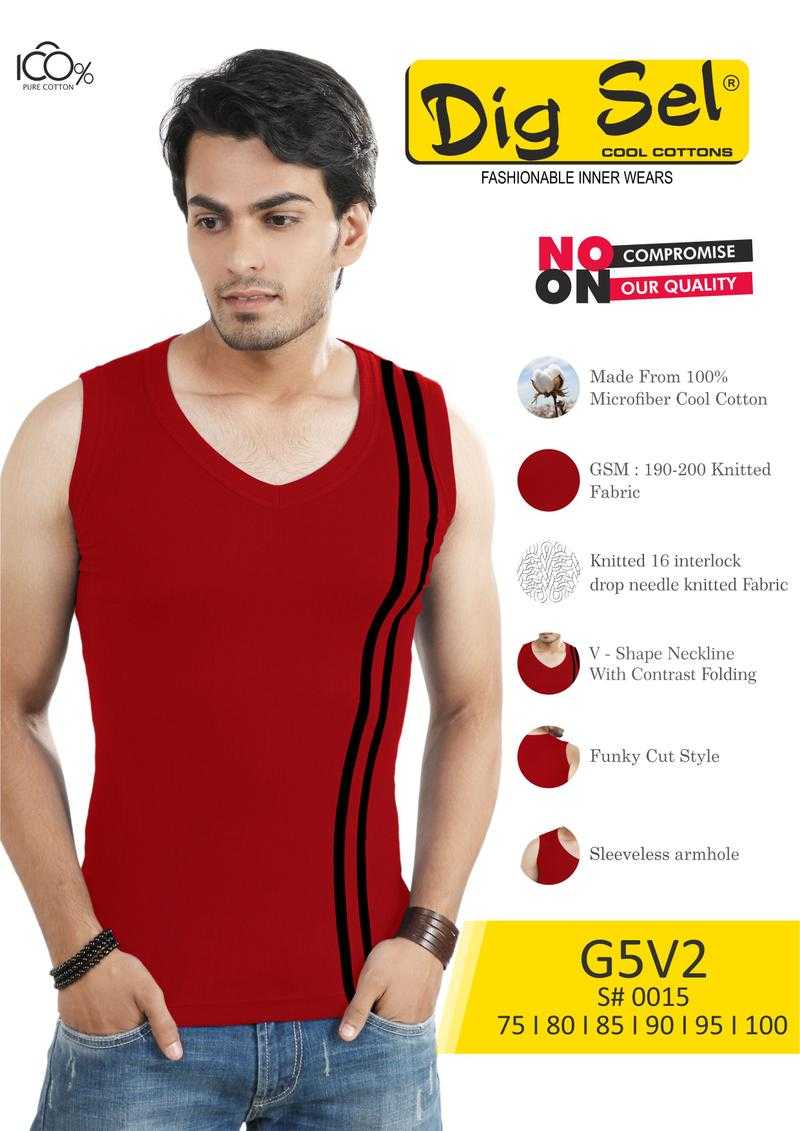 Digsel Cool Cotton Sports Gym Vest at Rs 140/piece