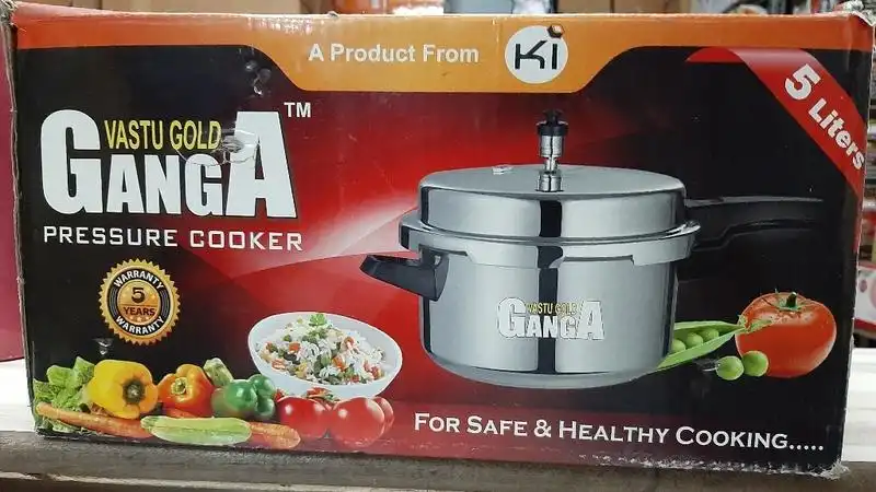 Ganga pressure sales cooker 5 litre