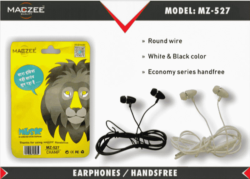 Maczee MZ 527 Music Series Champ Earphone Udaan B2B Buying for
