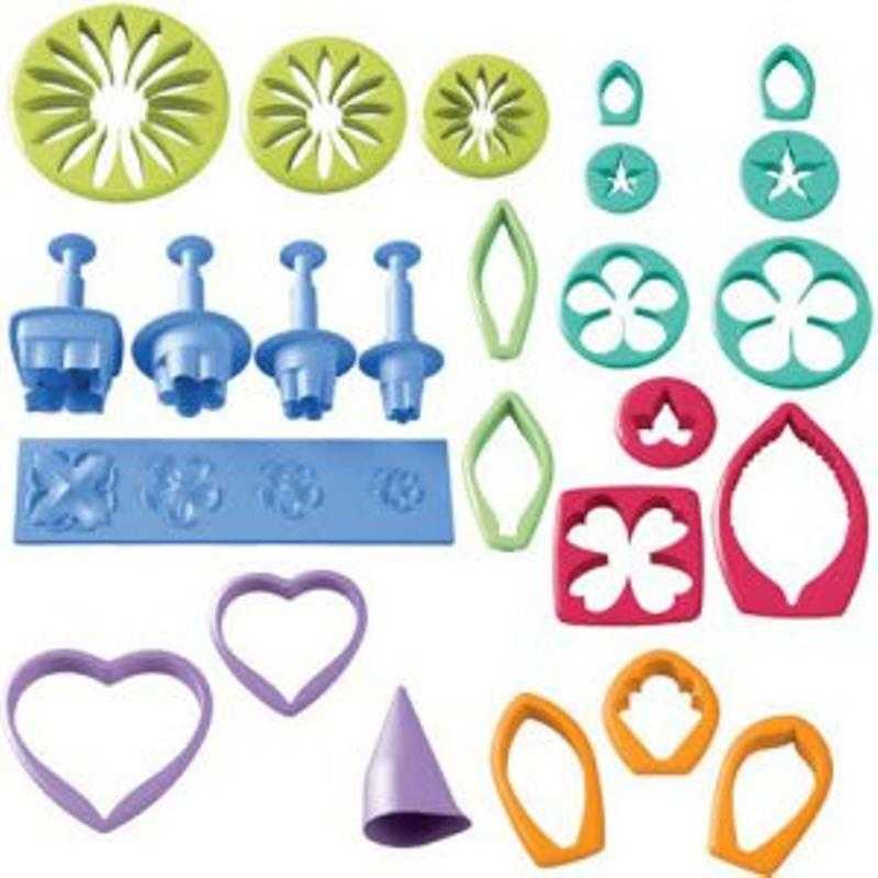 Gum paste flower cutter set sale