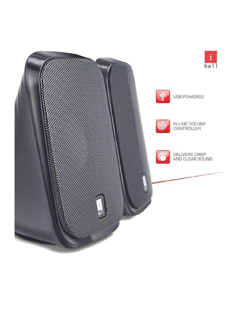 Iball decor 9 deals computer multimedia speakers