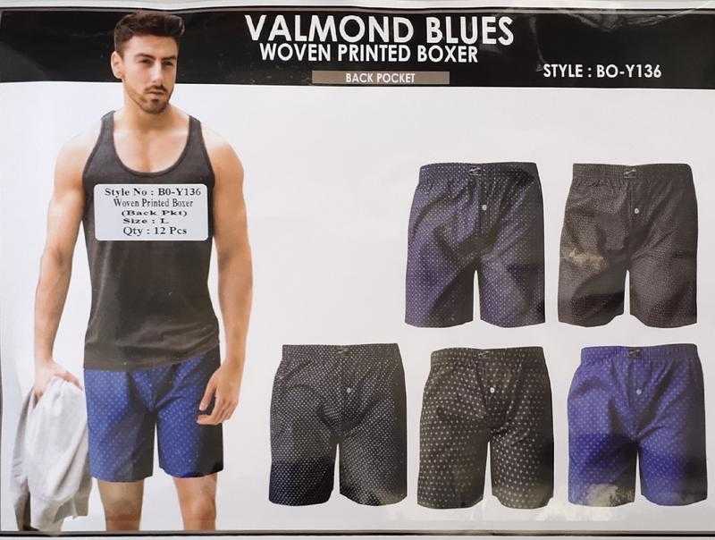 Valmond Cotton Printed Boxers for Men BOY 136 Udaan B2B Buying