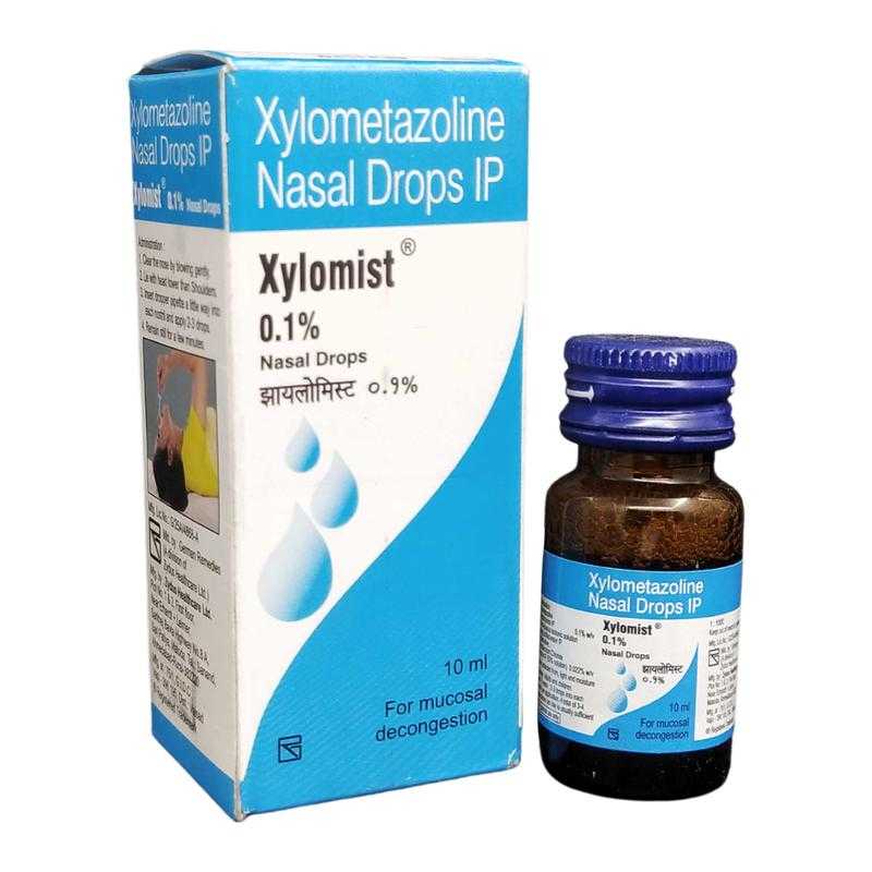 Xylomist best sale nasal drops
