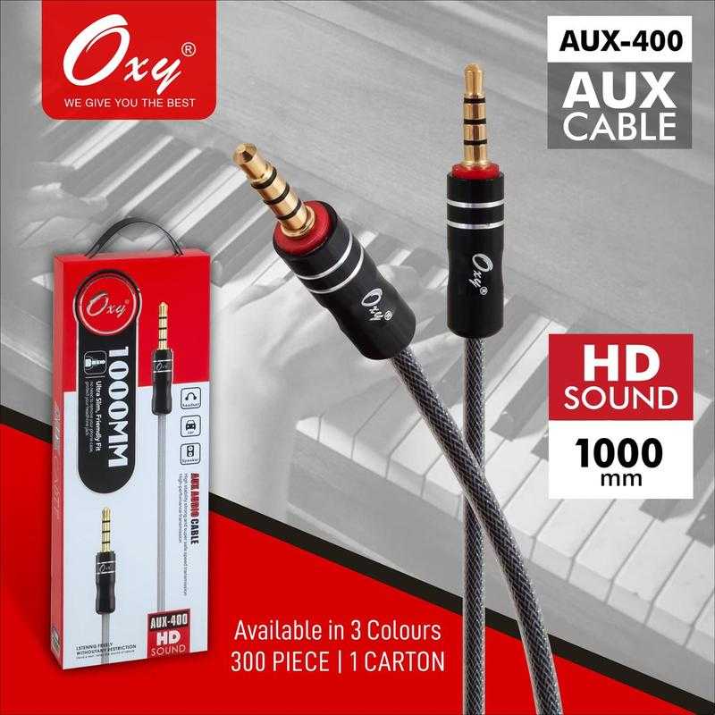 1 M Pvc Oxy Aux Cable at Rs 45/piece in Mumbai