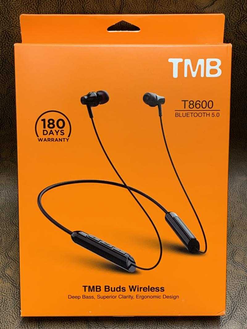 TMB T8600 Wireless Bluetooth In the Ear With mic Yes Black