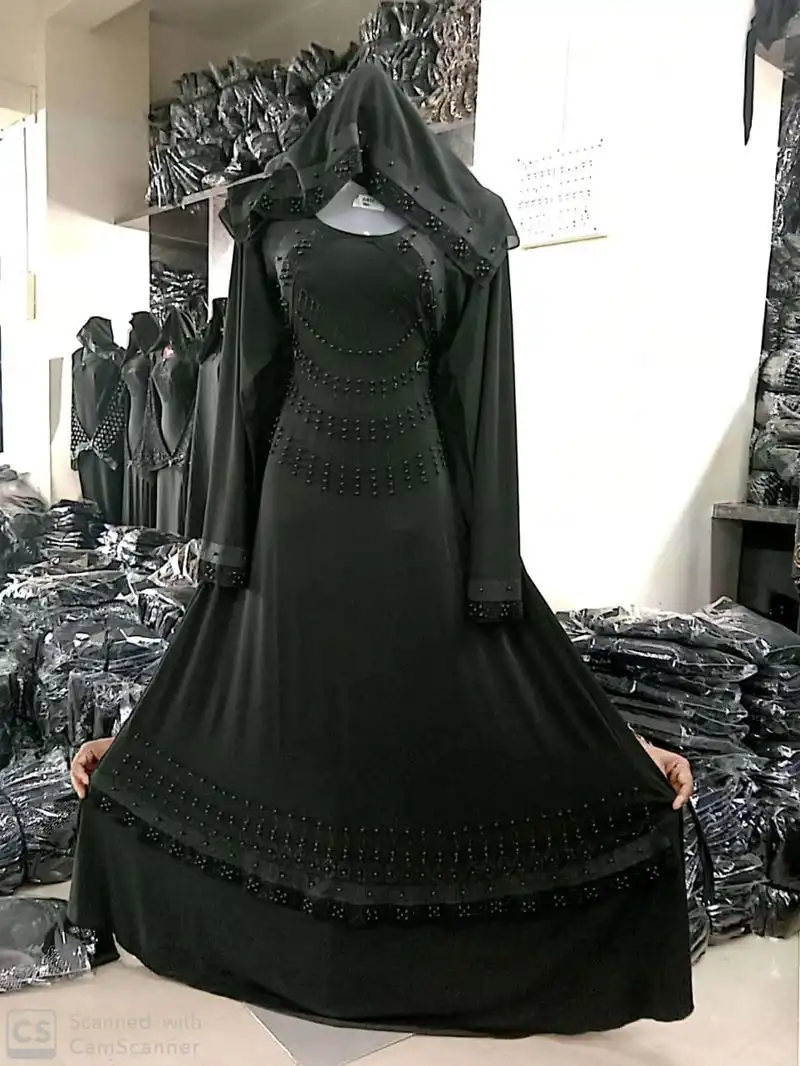 Gown top burqa design