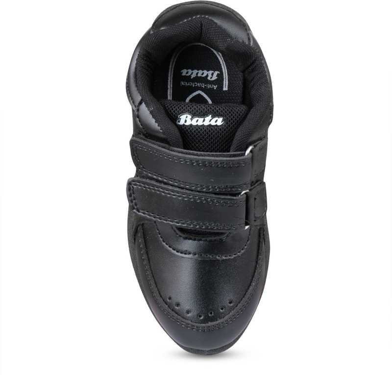 Bata School Synthetic Foam VELCRO SHOES Black 2 Uk 35 Eu 3