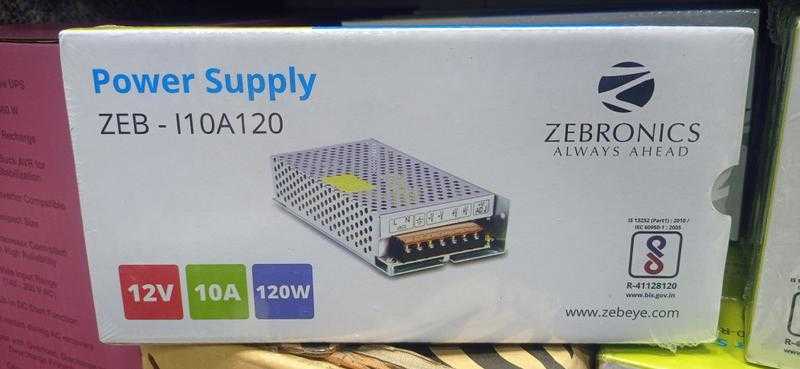 Zebronics cctv power supply price online