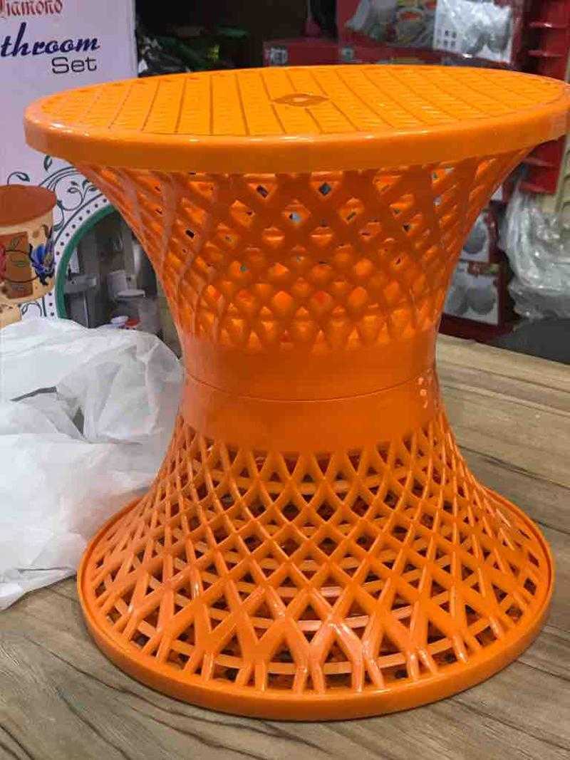 Plastic best sale damru stool
