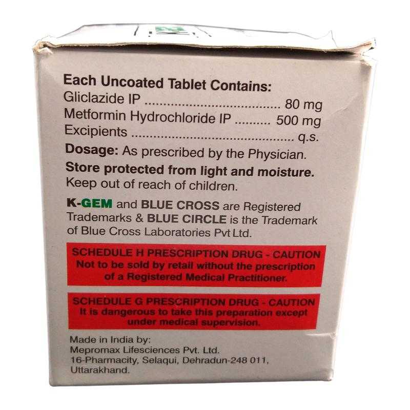 GlycinormM 80 Tablet, 42 OFF