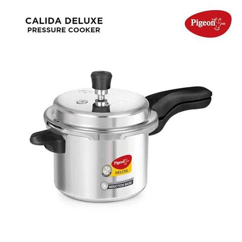 Pigeon Calida Deluxe 3 L Aluminium With Induction Base Pressure