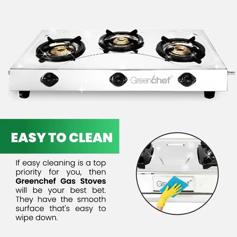 Greenchef steel gas stove deals
