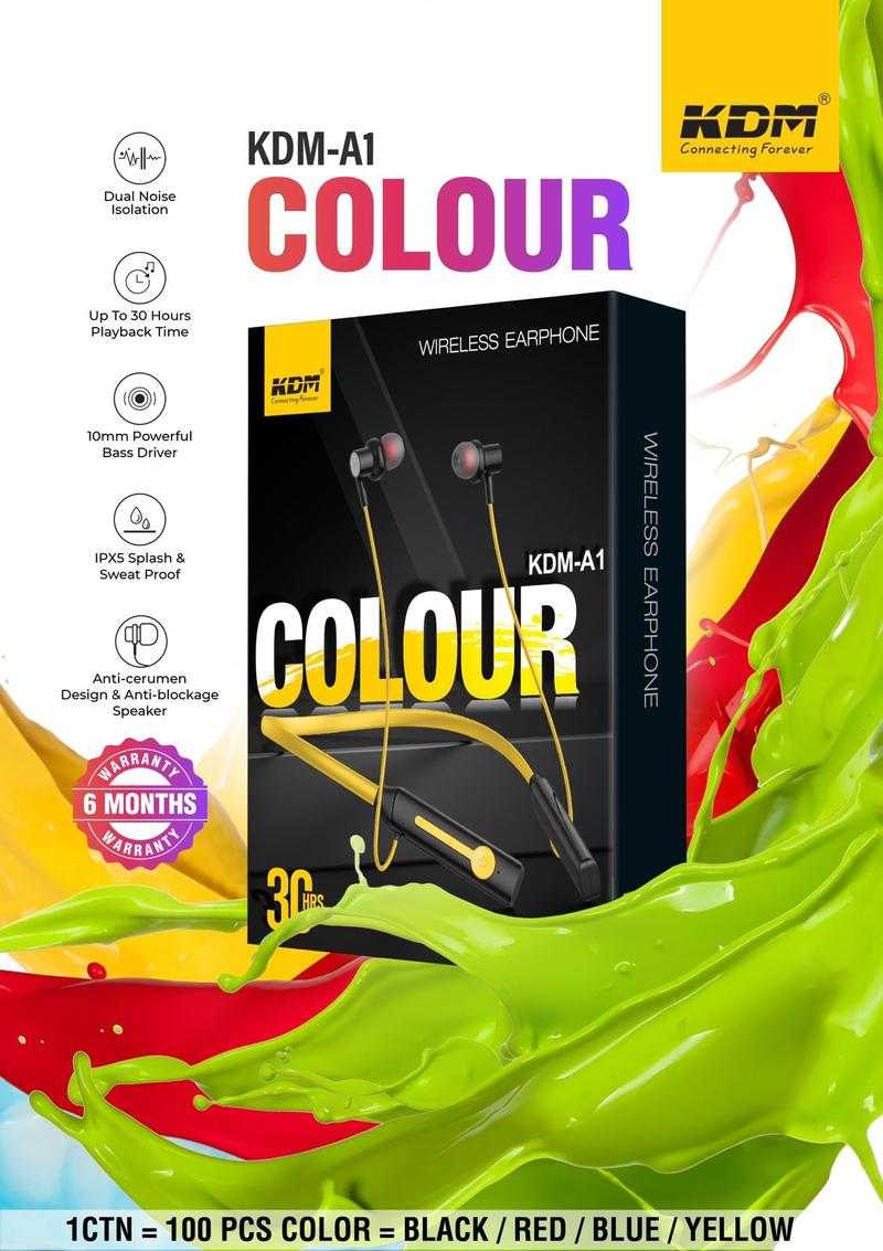 Kdm a1 best sale twin wireless earphones