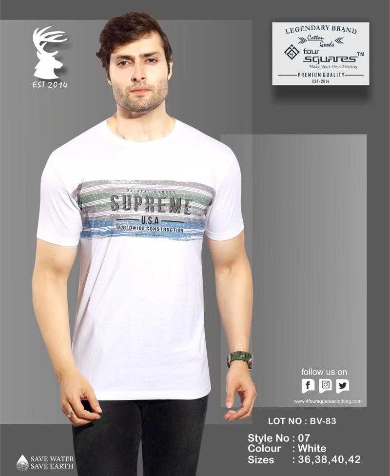 Four Square Cotton Mens Tshirt Catalog Set Udaan B2B Buying