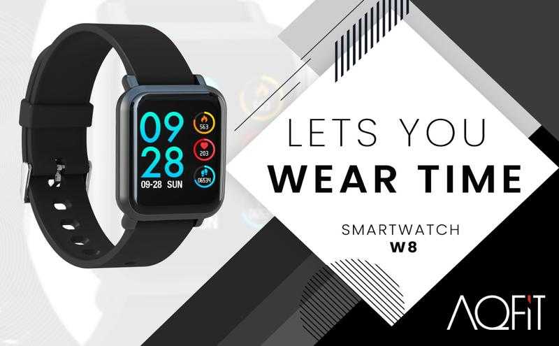 Aq fit w8 smartwatch cheap