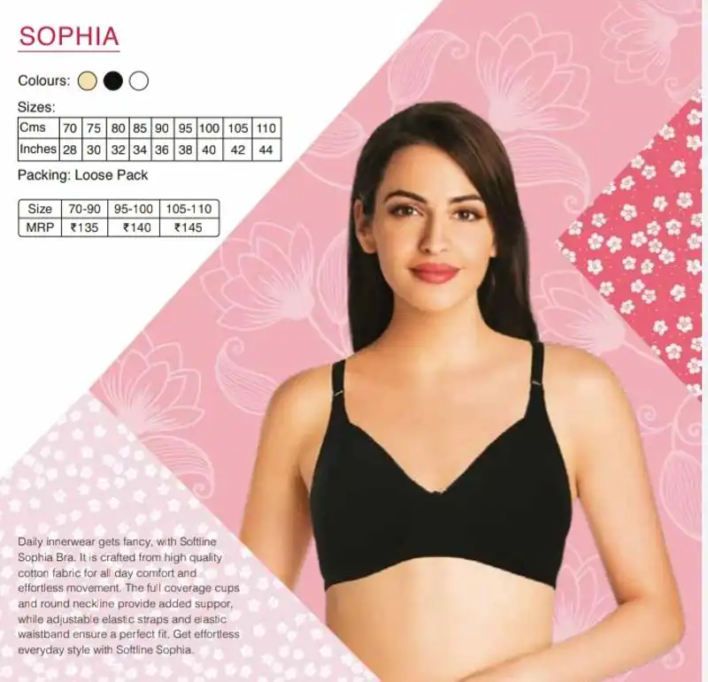 Comfortable Stylish bra and panty size chart Deals 