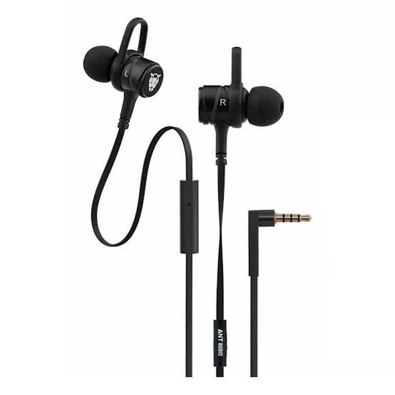 Ant Audio W56 Earphone Restored Wireless Headphone Black Red