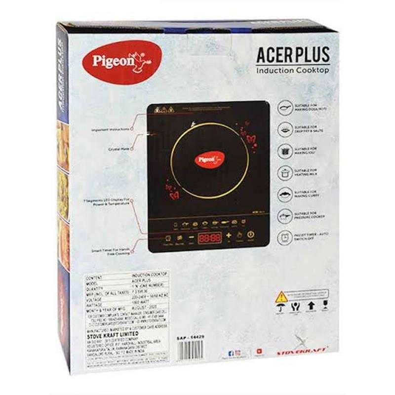Pigeon acer plus induction cooktop sale price
