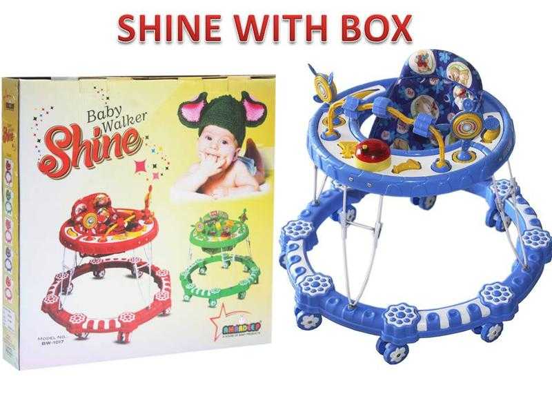 AMARDEEP. Shine Regular Baby Walker Height Adjustment Multi