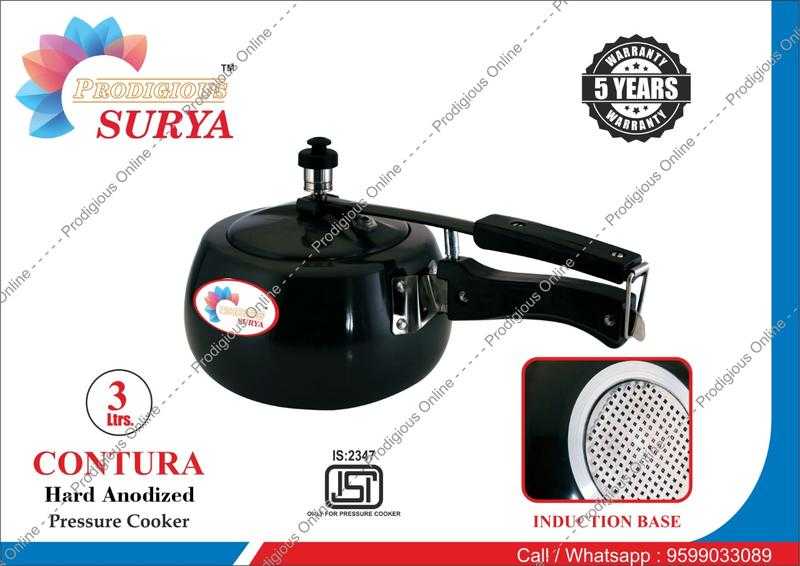 Surya pressure cooker 3 litre price outlet