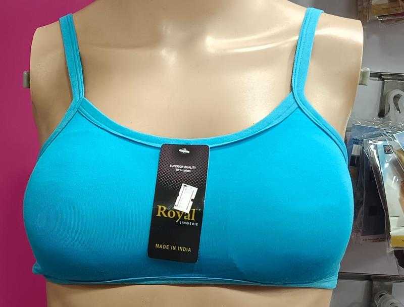 Plain Non-Padded Ladies Hosiery Sports Bra, Size: 28-40, for Daily Wear at  Rs 69/piece in New Delhi