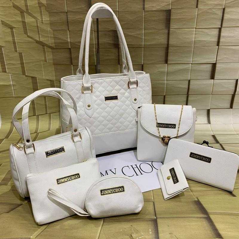 JIMMY CHOO IMPORTED BRAND COMBO SET HANDBAGS FOR GIRL'S WOMEN'S