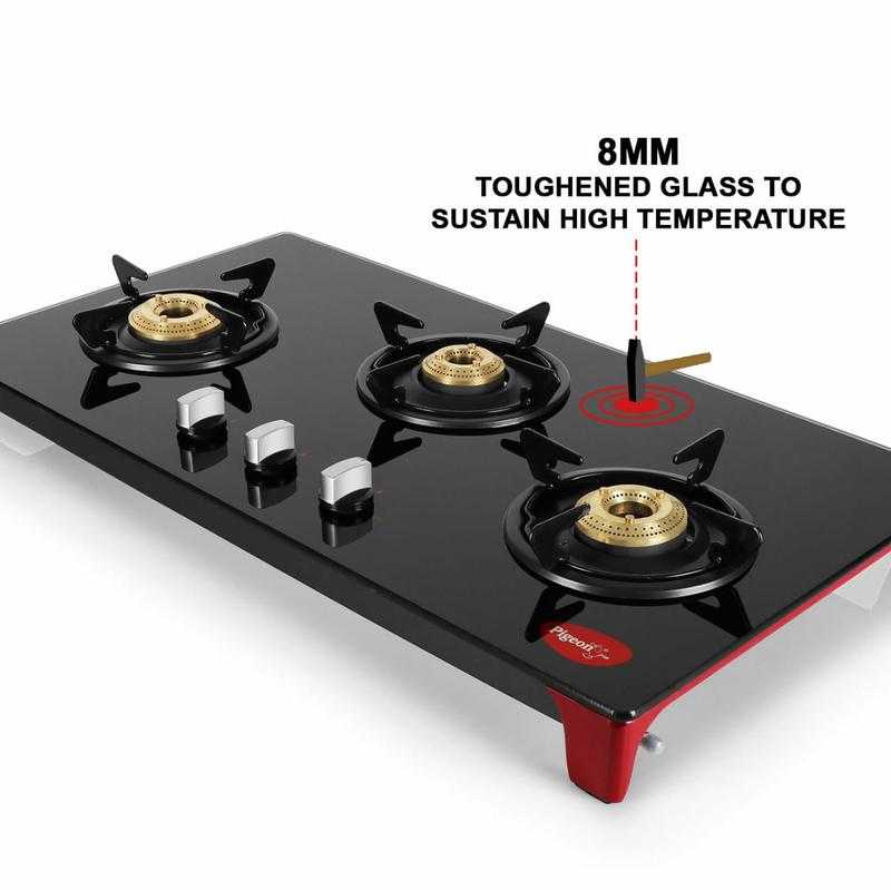 Pigeon cooktop 3 burner online