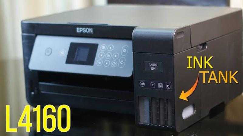 Epson L4160 Multi Functional Ink Tank Color Printer Black