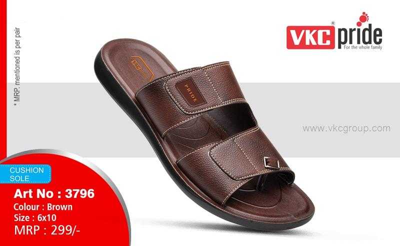VKC 3796 6x10 BROWN Faux Leather Smart Casual Saddle Brown 6 Uk