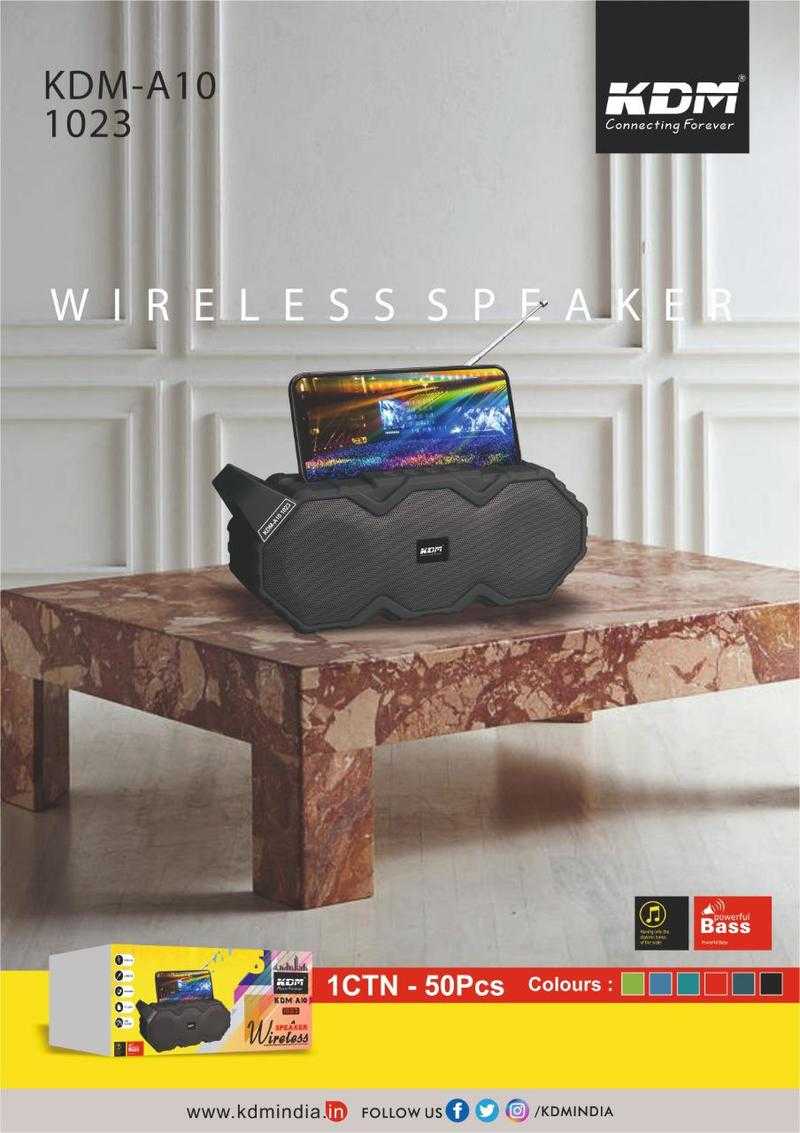 Kdm a10 hot sale bluetooth speaker