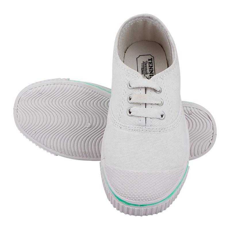 White canvas pt shoes discount