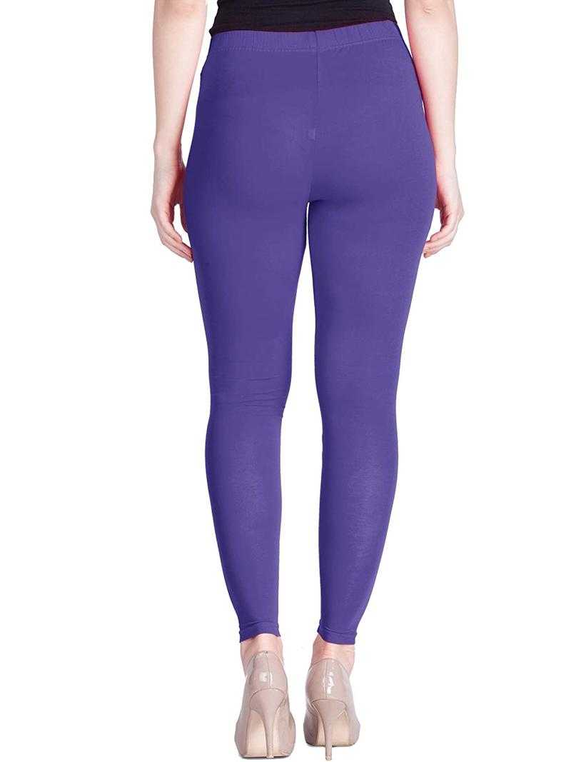 Lyra Purple Churidar Cotton Leggings free Size for Woman – Stilento
