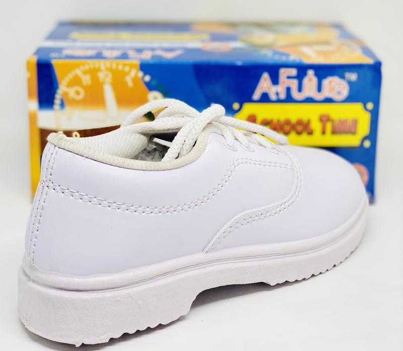 White colour school shoes top