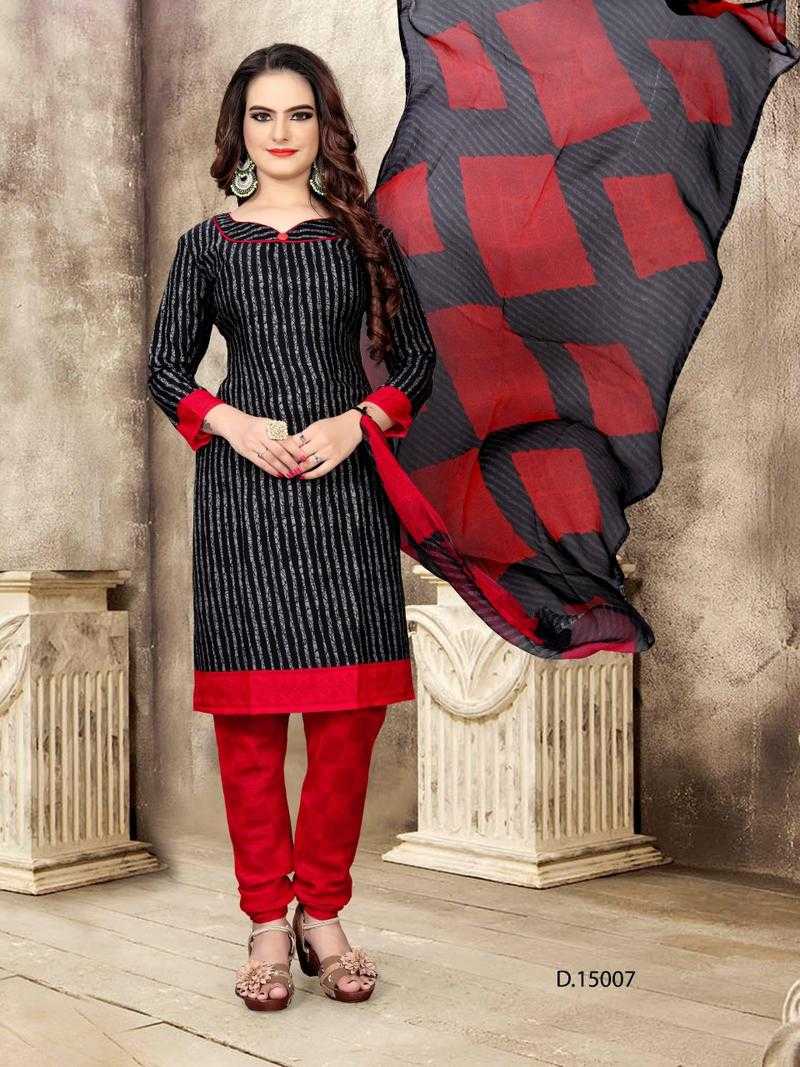 Buy Unique Shopee India Women's Modal with Printed Cotton Unstitched Inner  Churidar (UMO5408, Brown and Red, Free Size) at
