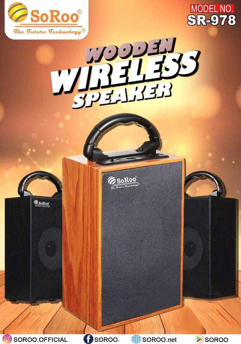 Soroo bluetooth speaker clearance
