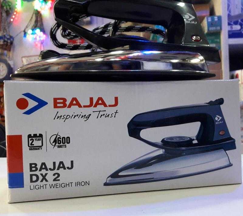 Bajaj iron 2025 600 watt price