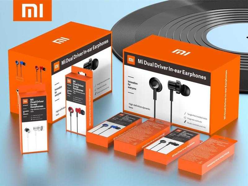 Xiaomi mi new arrivals dual driver black