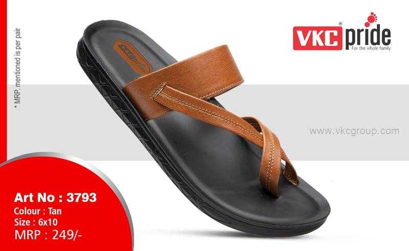 VKC 3793 6x10 TAN Faux Leather Smart Casual Tan 6 Uk 40 Eu 7