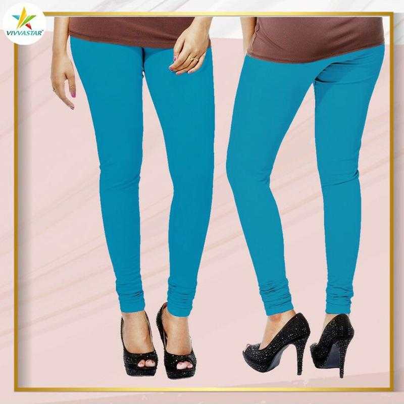 Firozi Solid Ankle Length Leggings