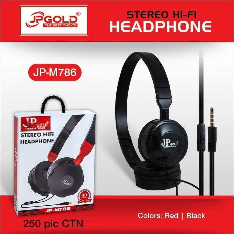 Jp gold best sale stereo headphone