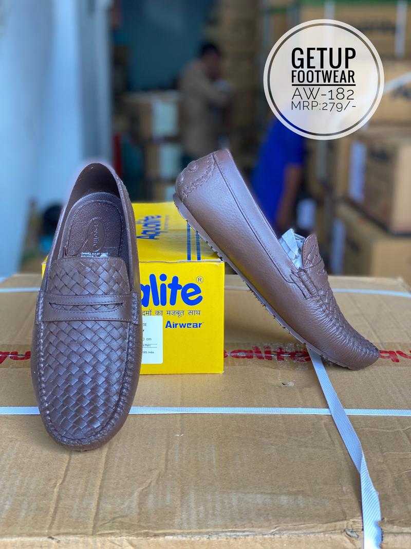 Aqualite Industries Pvt.Ltd Aw 182 Pvc Casual Wear Brown 7 Uk