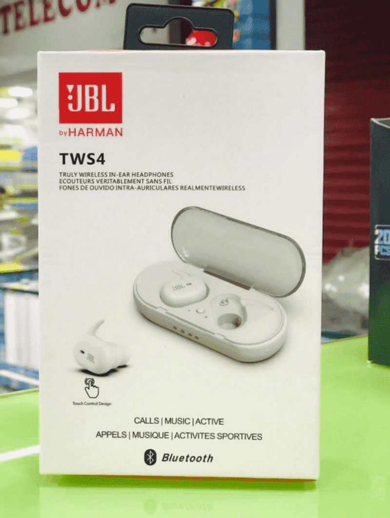 te person tæerne Jbl TWS-4 Wireless / Bluetooth In the Ear (With mic - Yes, White, Black) |  Udaan - B2B Buying for Retailers