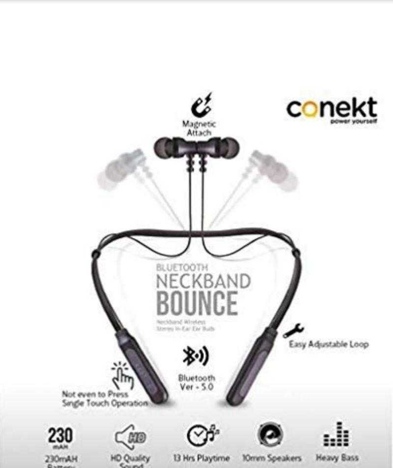 Conekt neckband bounce sale 4