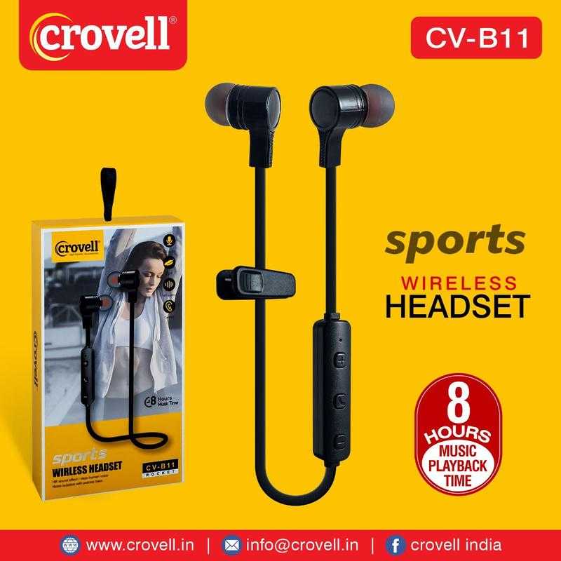 Crovell bluetooth store headphones