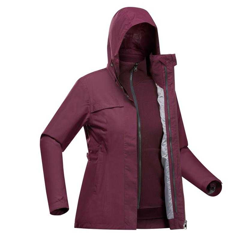 Decathlon Winter Wear Solid Dri fit / Sports Jackets for Women