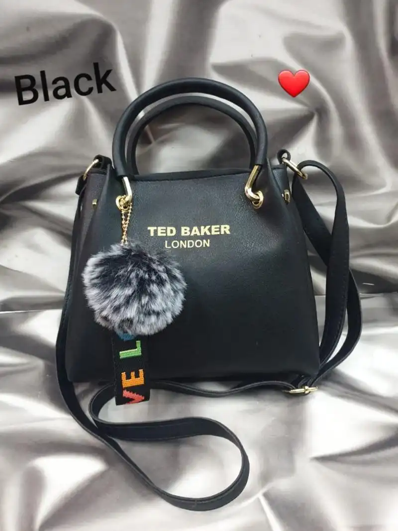 Ted Baker London Rexin Leather Hand held Bag College Bag