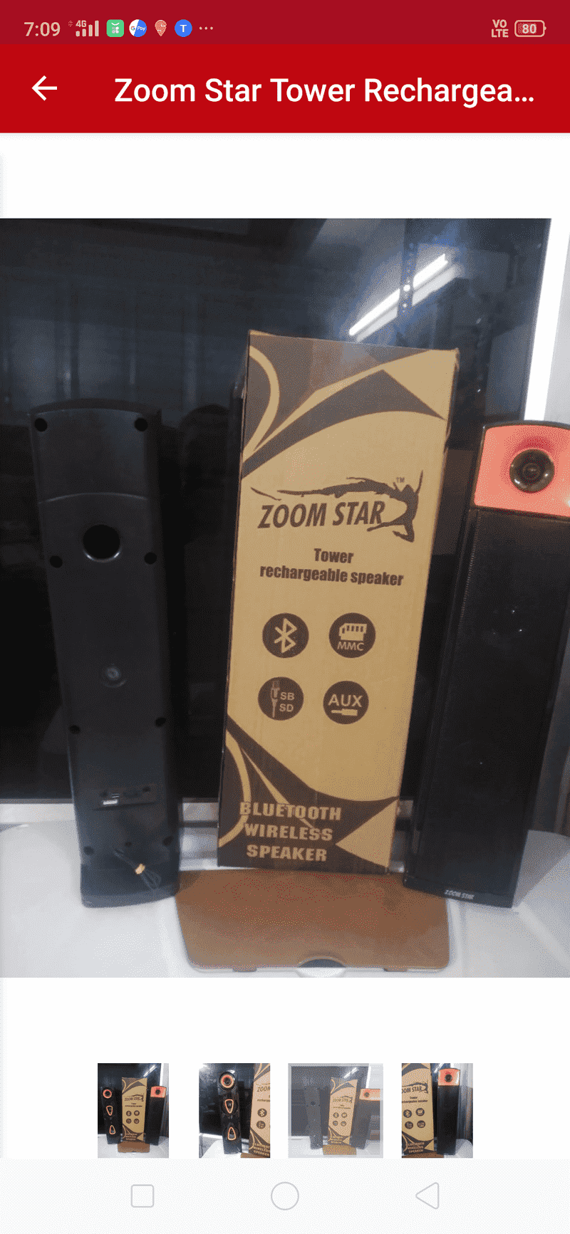 Zoomstar smart tower speaker clearance