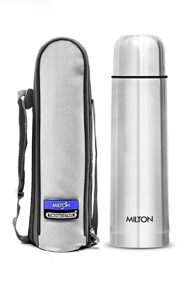 Buy Milton Thermosteel Flask Set of 1 ( Silver , Stainless Steel