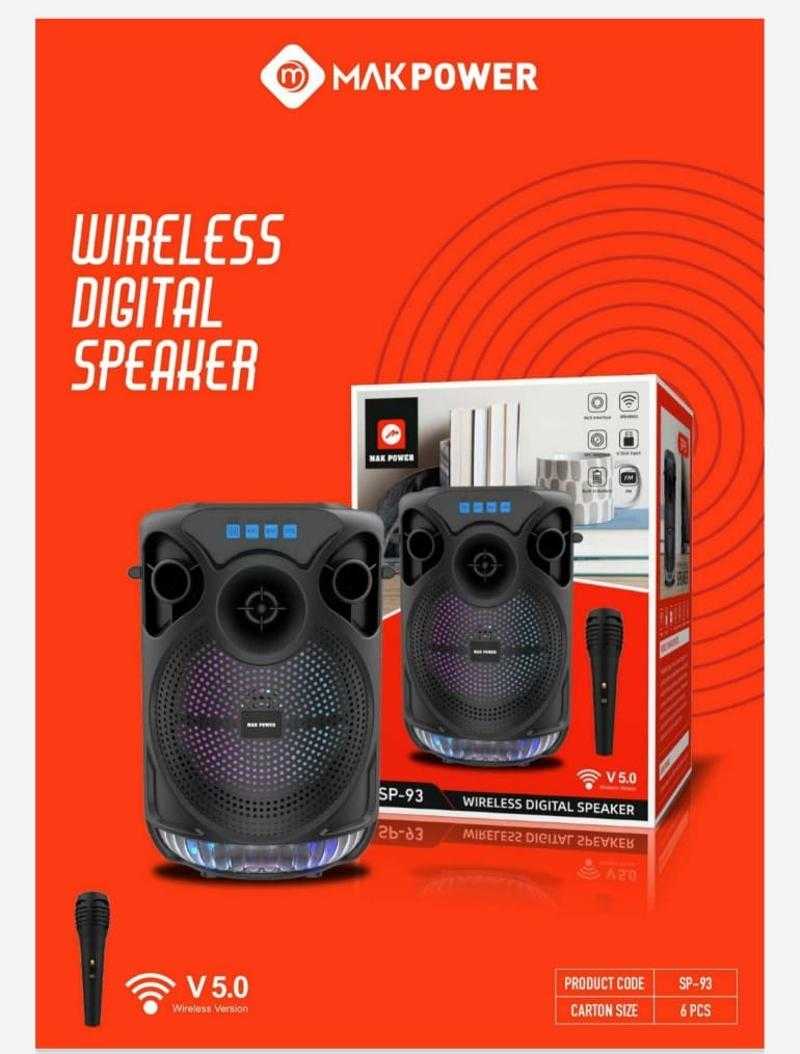Mak power bluetooth speaker price clearance