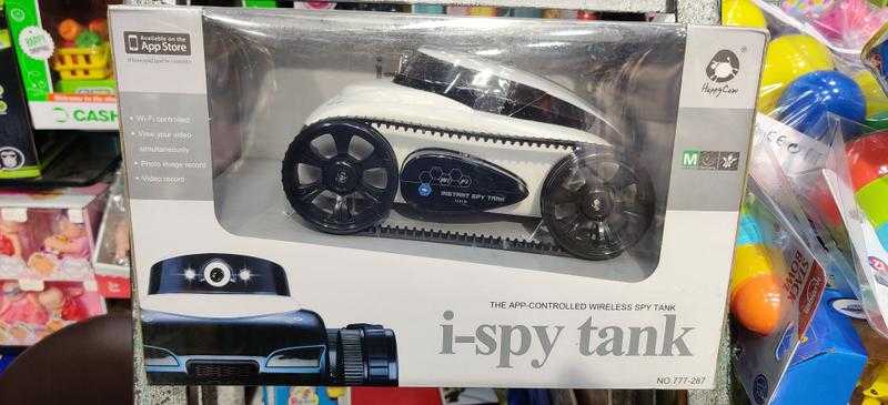 Remote control spy shop tank
